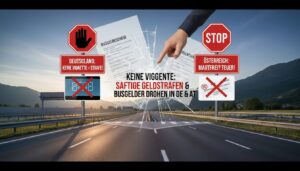 Ohne Vignette erwischt: Diese Strafen und Bußgelder drohen in Deutschland und Österreich